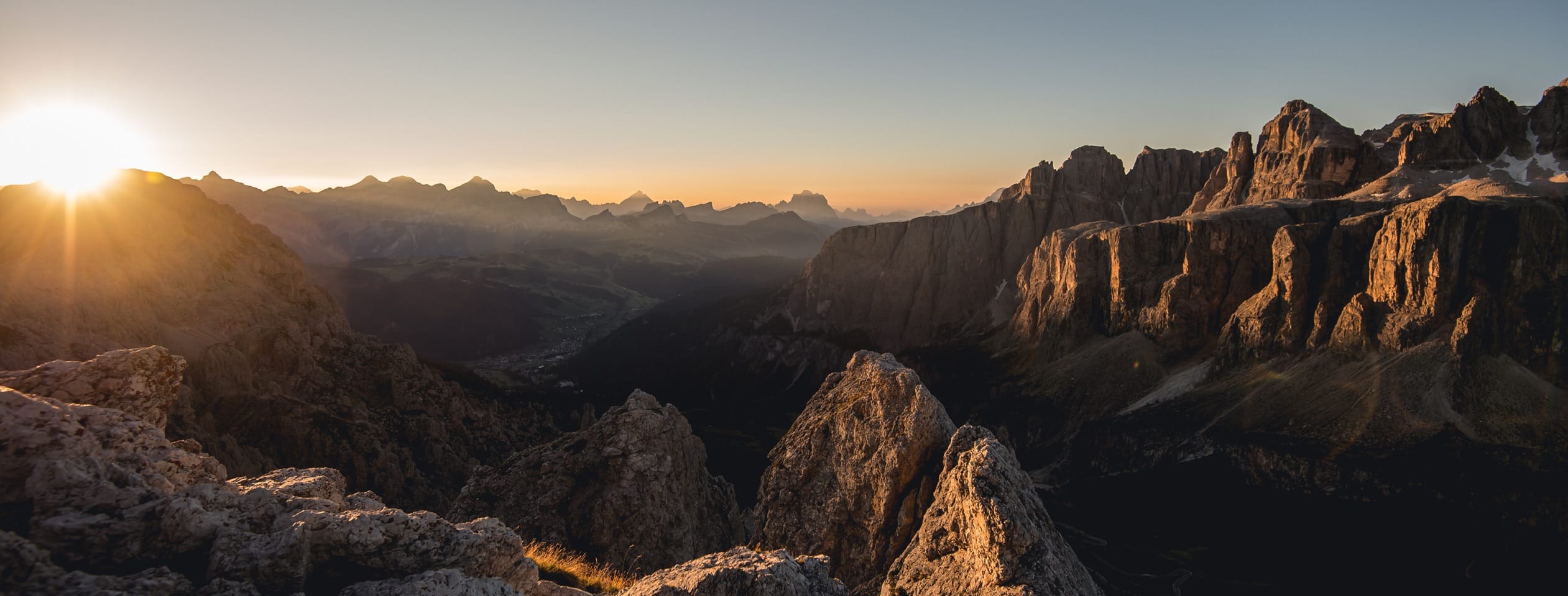 Sunset from the Cir peaks
