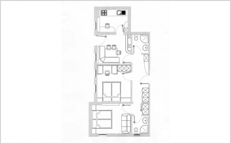 Apartment floor plan