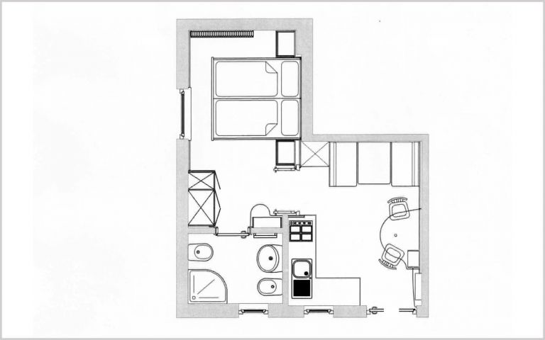 Apartment floor plan