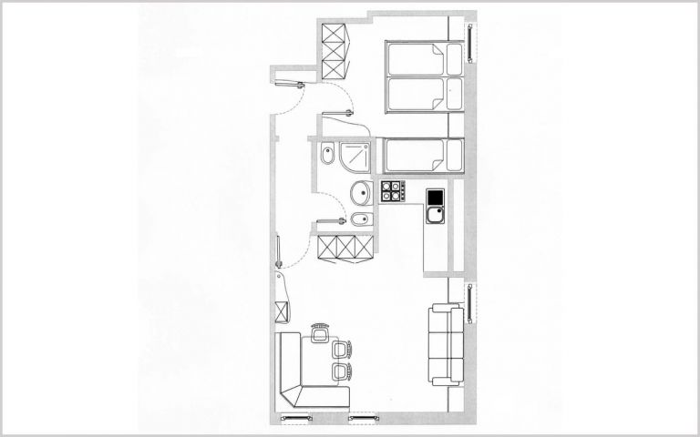 Apartment floor plan