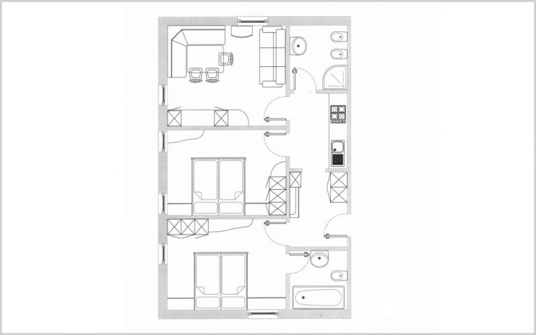 Apartment floor plan
