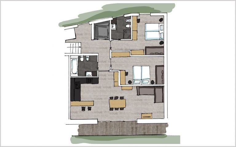 Apartment floor plan
