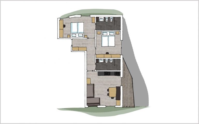 Apartment floor plan